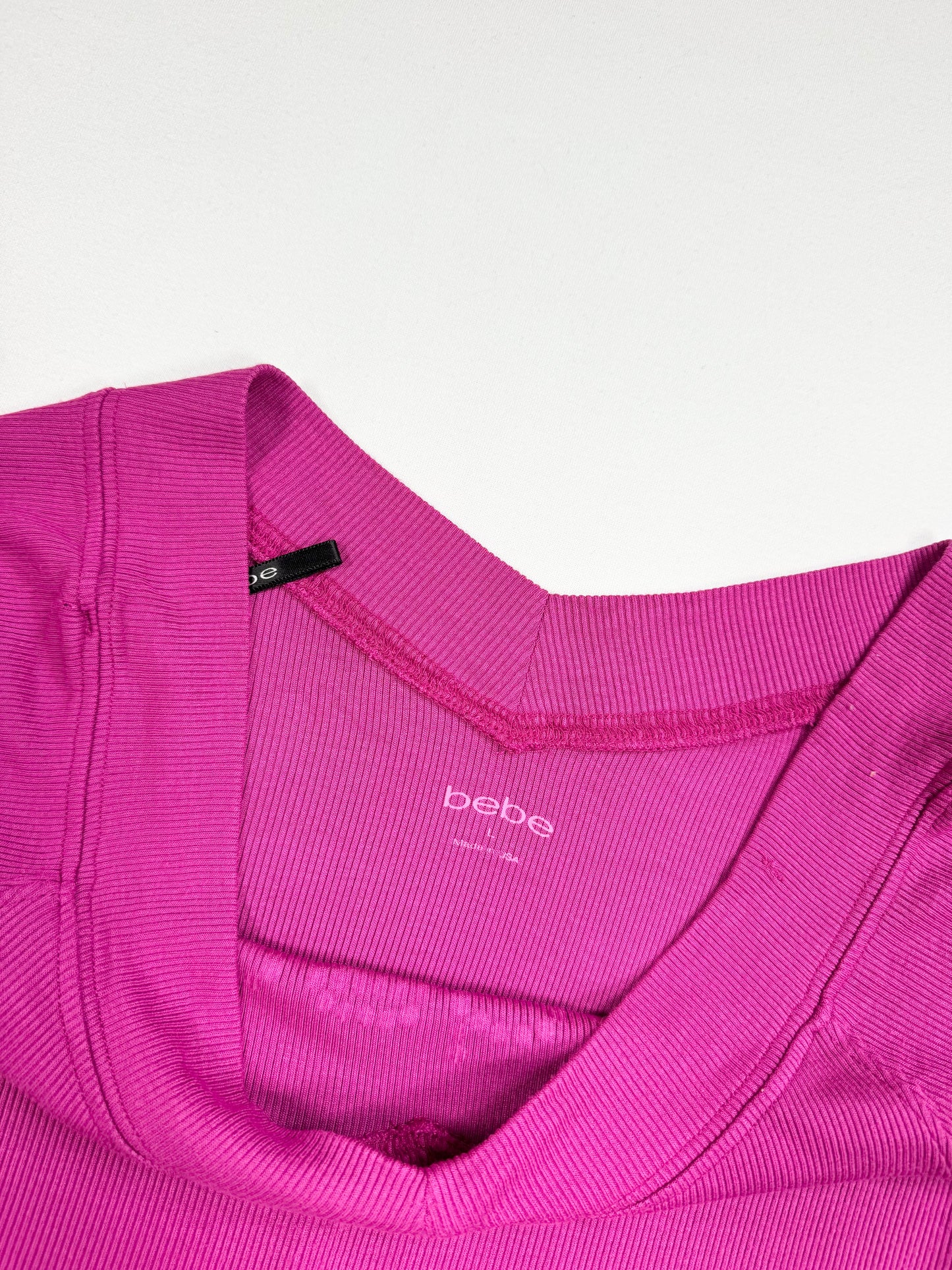Purple Bebe 3/4 Sleeve Top ♡ M