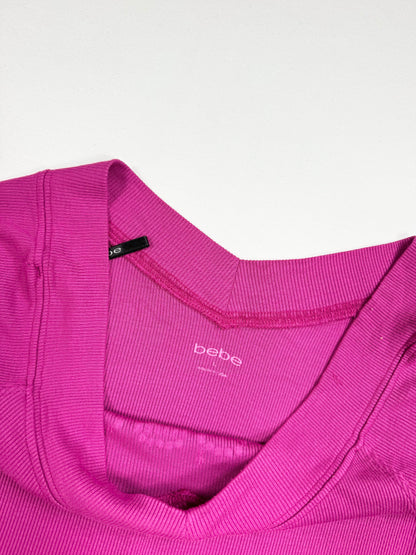 Purple Bebe 3/4 Sleeve Top ♡ M