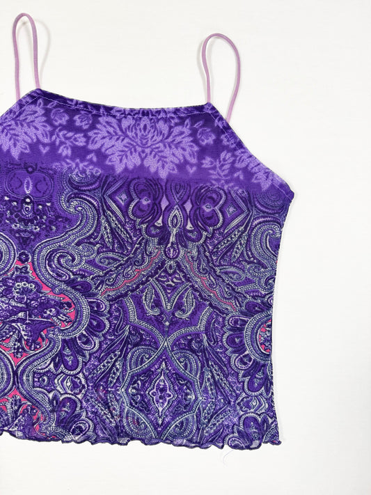 Purple Micromesh Cami ♡ M