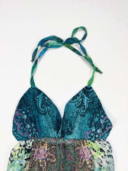Floral Halter Cami ♡ S