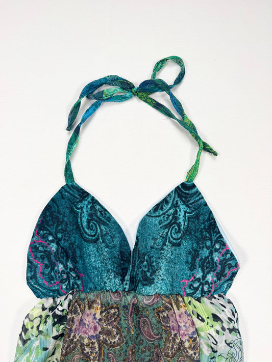 Floral Halter Cami ♡ S