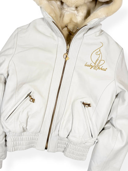 Baby Phat Fur & Leather Reversible Jacket