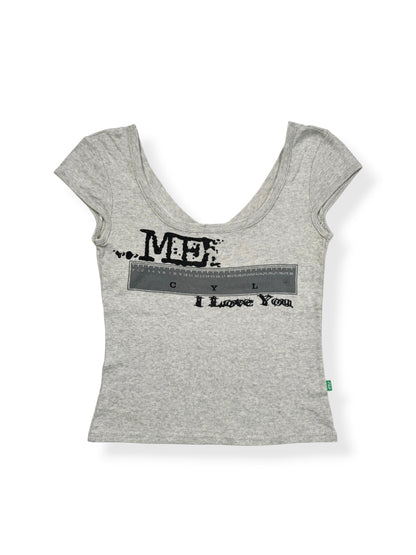 “Me I Love You” Grey Tee ♡ S