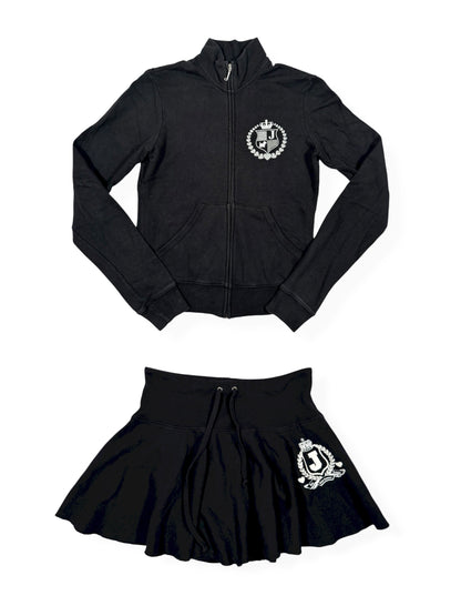Juicy Couture Skirt & Zip Up Set ♡ Size XS/S