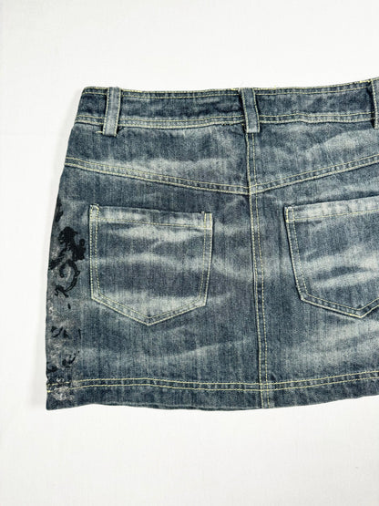 Grunge Mini Skirt