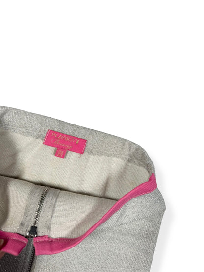 Silver Playboy Tube Top ♡ Size S