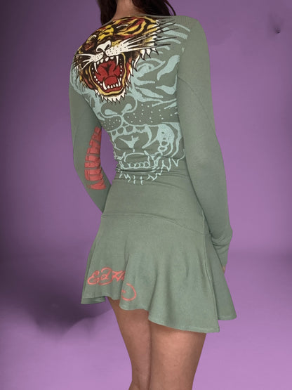 Ed Hardy Long Sleeved Dress ♡ Size XS