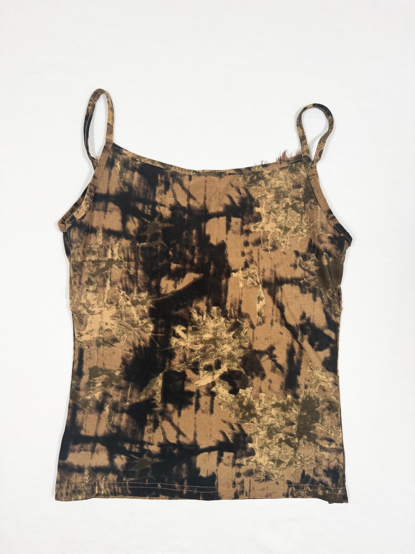Feather Trim Cami ♡ Size S