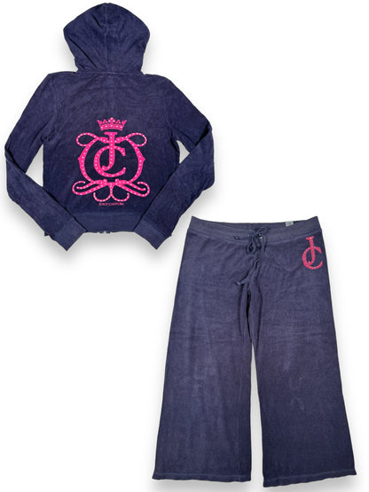 Juicy Couture Towelling 3/4 Tracksuit