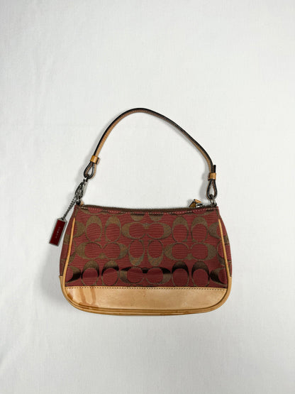 Red Coach Mini Bag