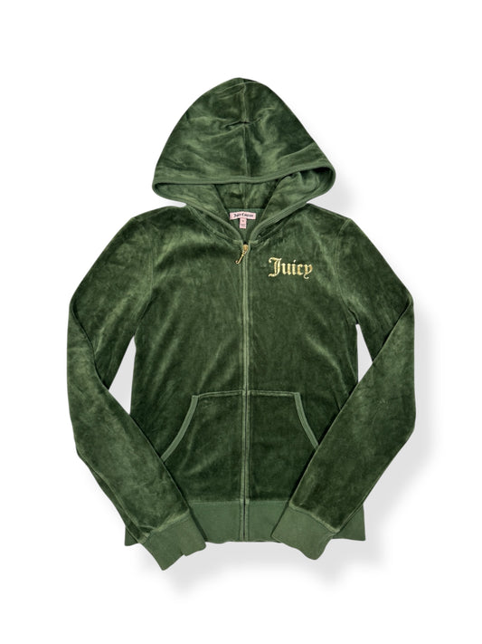 Juicy Couture Green Zip Up ♡ Size M
