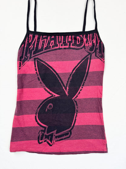 Playboy Burgundy Striped Cami ♡ S