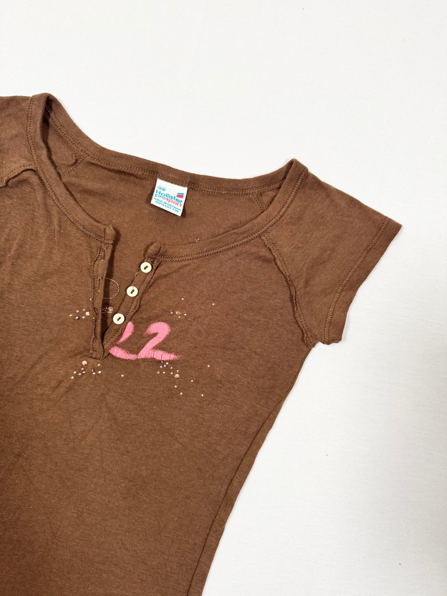 Hollister Butterfly Brown Tee