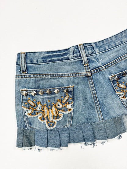 Miss Me Studded Mini Skirt ♡ S