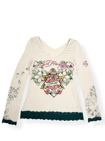 Ed Hardy Capri Pant and Top Set ♡ S