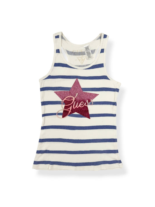Guess Striped Star Tank ♡ S