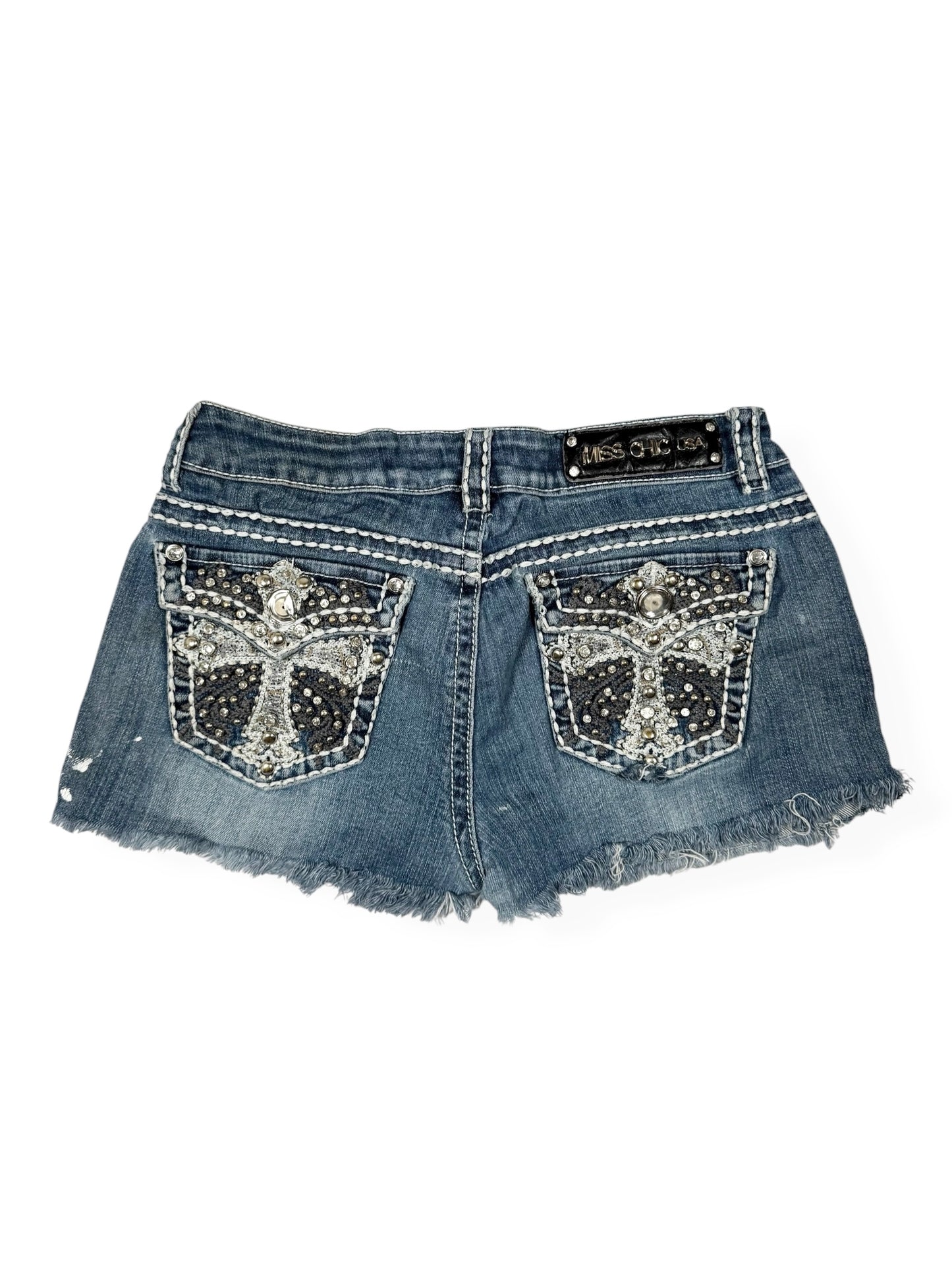 Cross Mini Shorts ♡ Size S/M