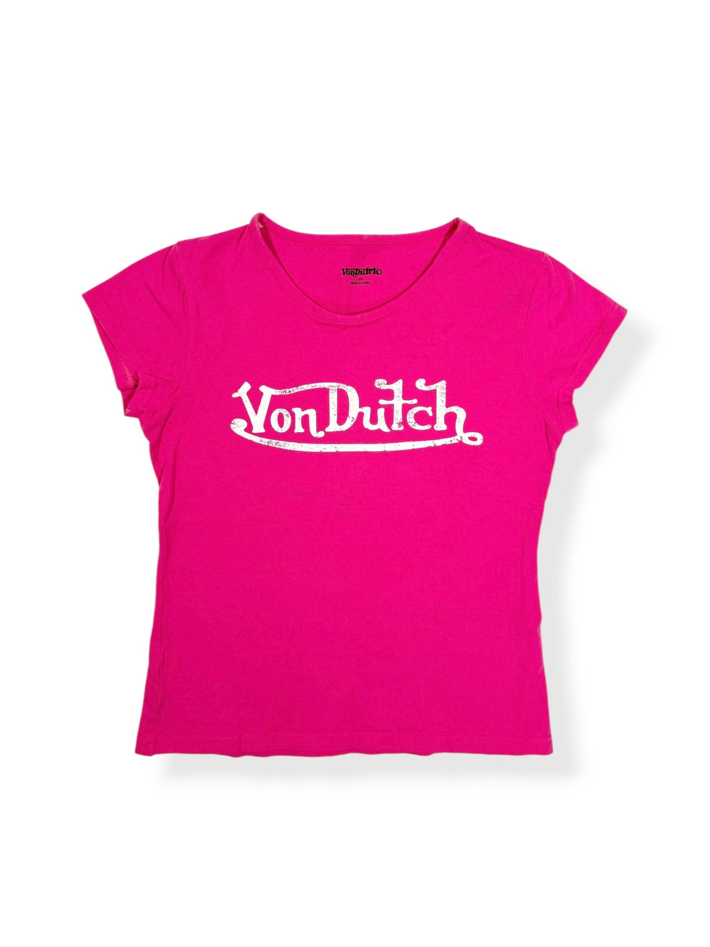 Pink Von Dutch Tee ♡ S