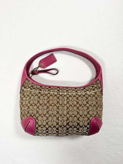 Pink Leather Coach Bag ♡