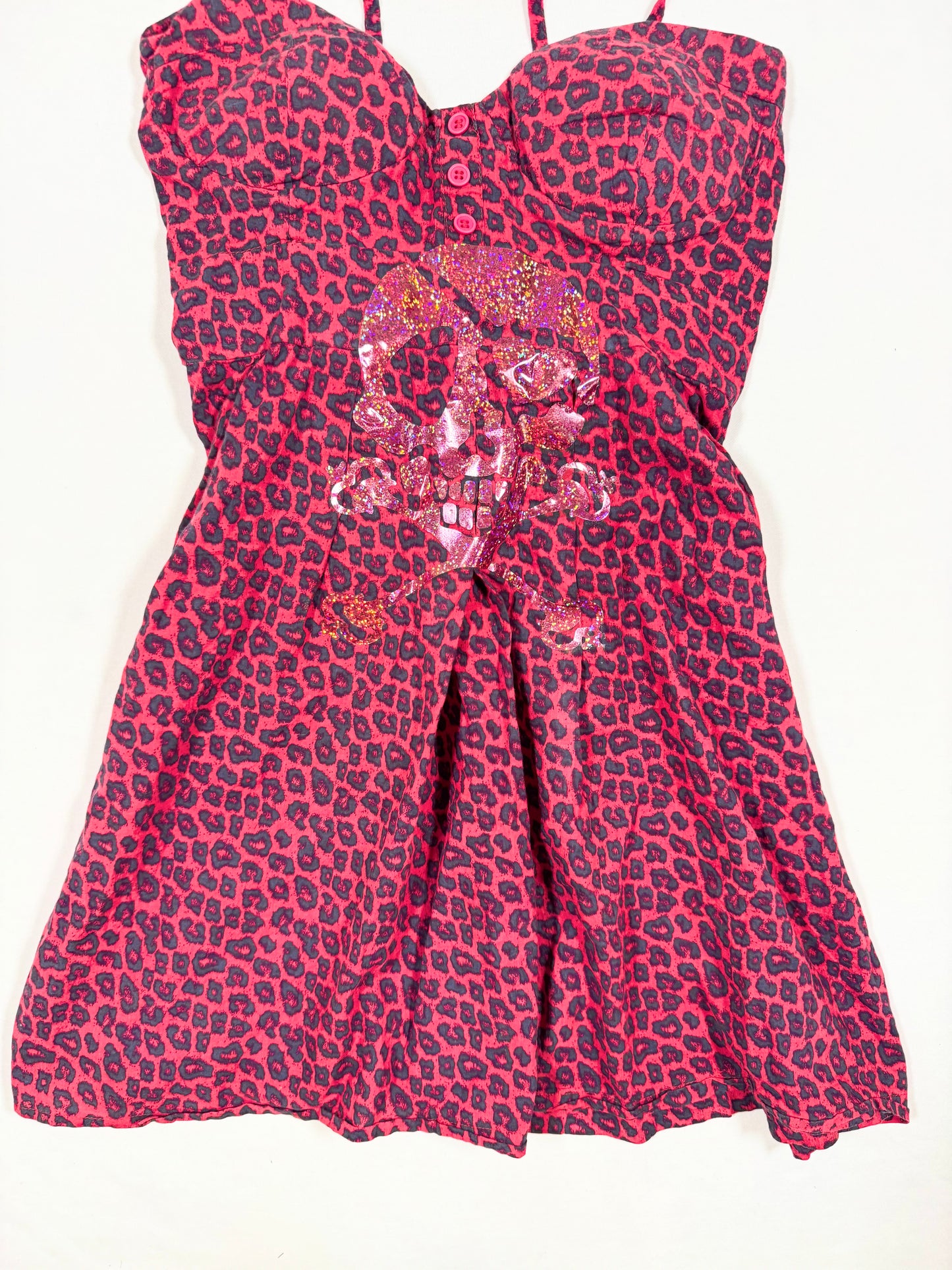 Leopard Skull Dress ♡ Size S/M