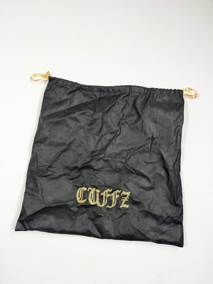 Cuffz Grommet Black Leather Bag ♡