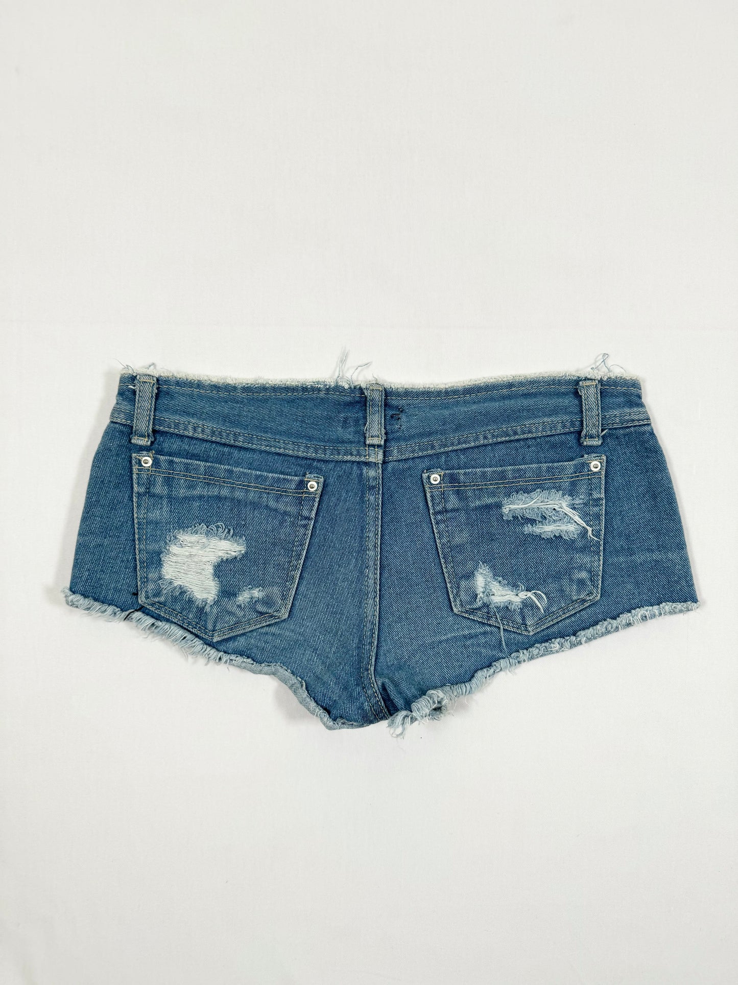 Denim Micro Shorts