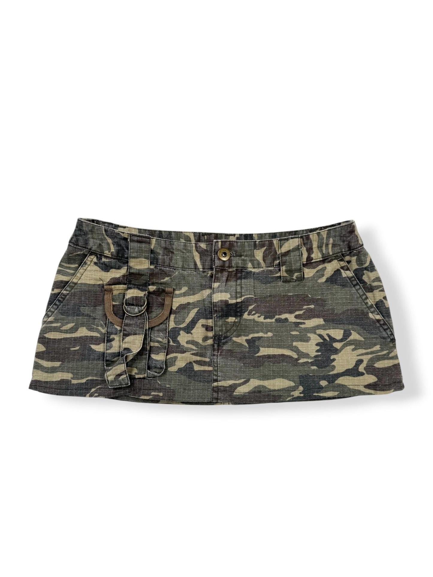 Camo Micro Skirt ♡ XS