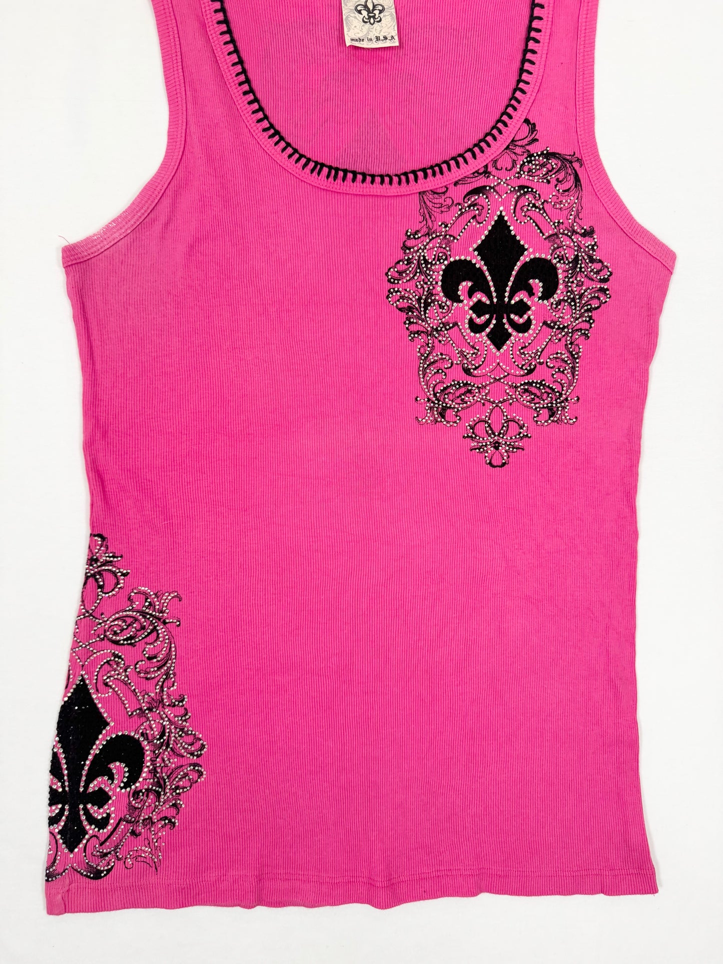 Vocal Pink Cross Tank ♡ 3XL