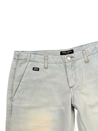 Miss Sixty Butterfly Wide Leg Jeans ♡ 29”