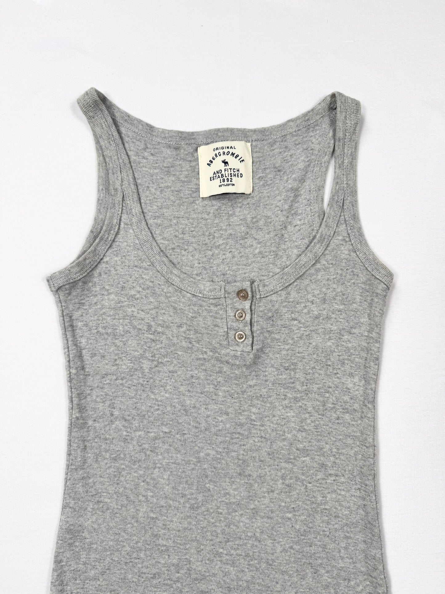 Abercrombie Grey Tank ♡ S