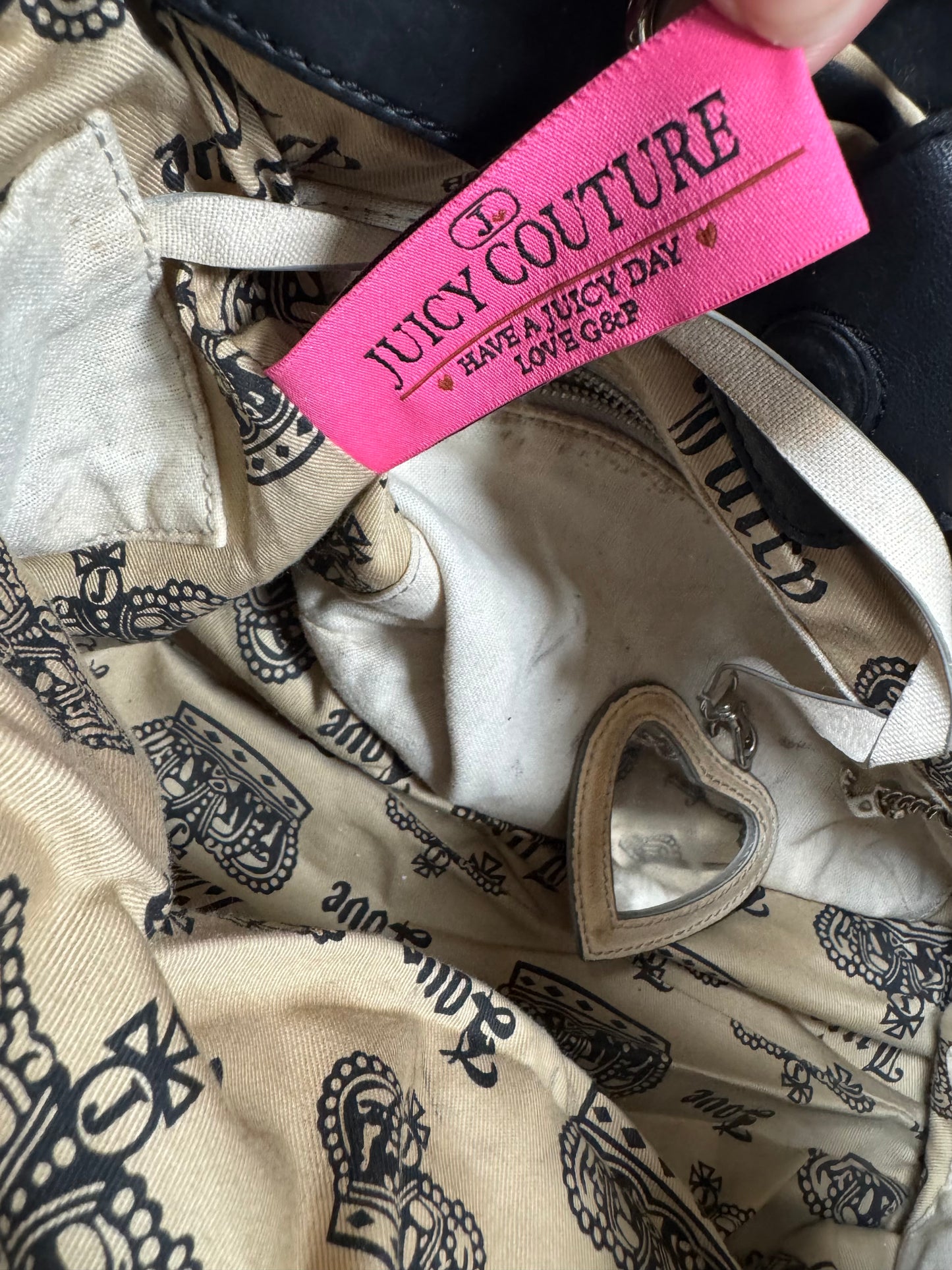Juicy Couture Brown Towelling Daydreamer