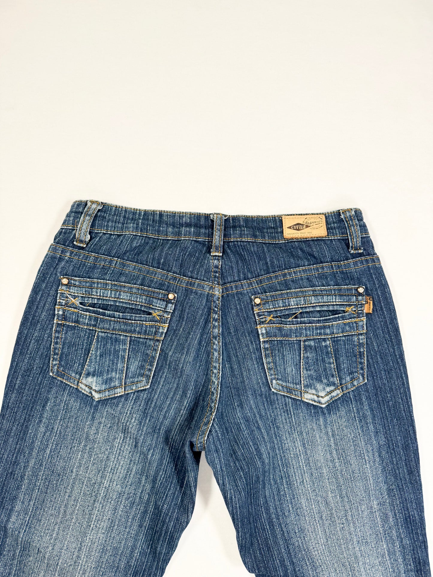 Lace Up Flared Jeans ☆ S