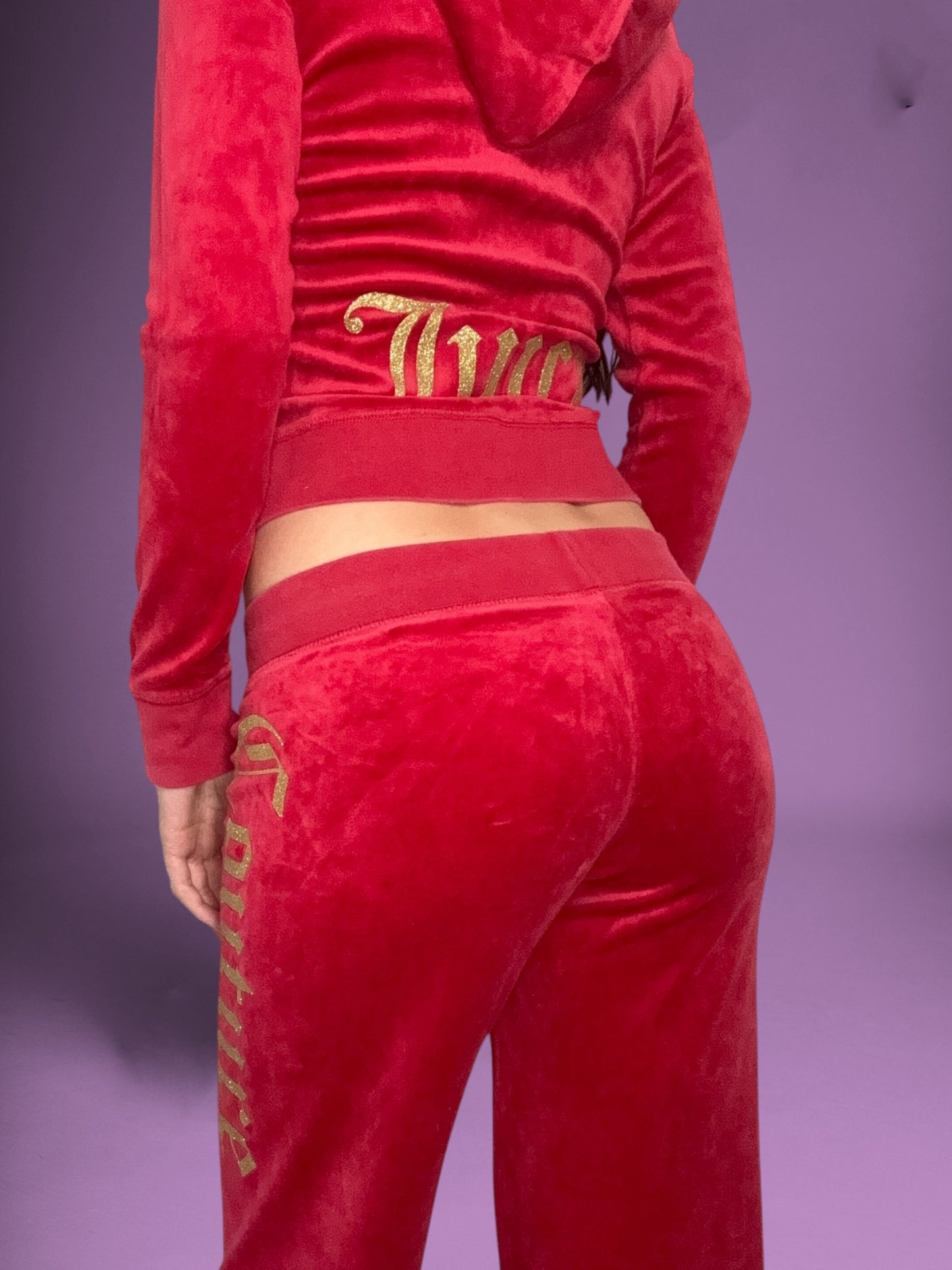 Red Juicy Couture Tracksuit ♡ Size S