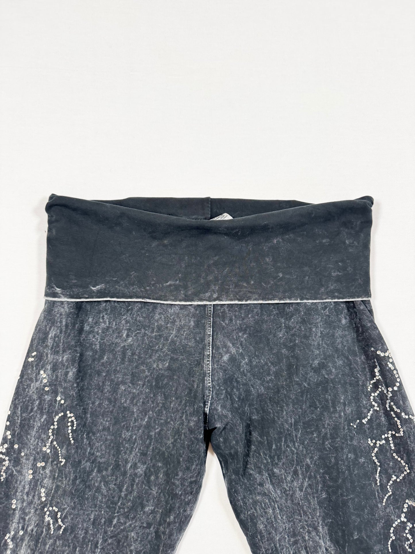 Grunge Fold Over Leggings ♡ Size S