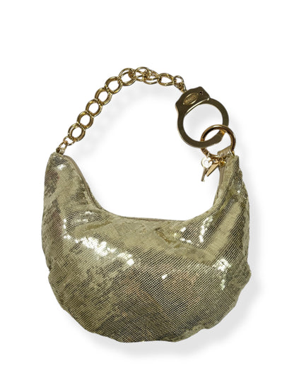 Gold Sequin Cuffz By Linz Bag ♡