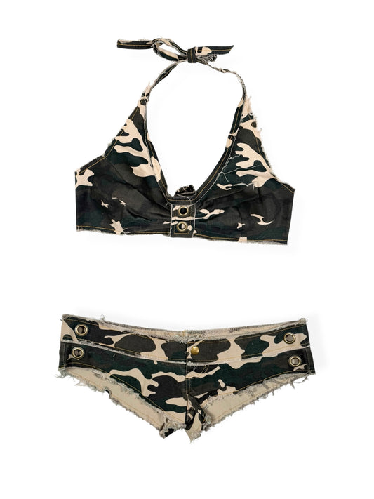Camo Denim Set