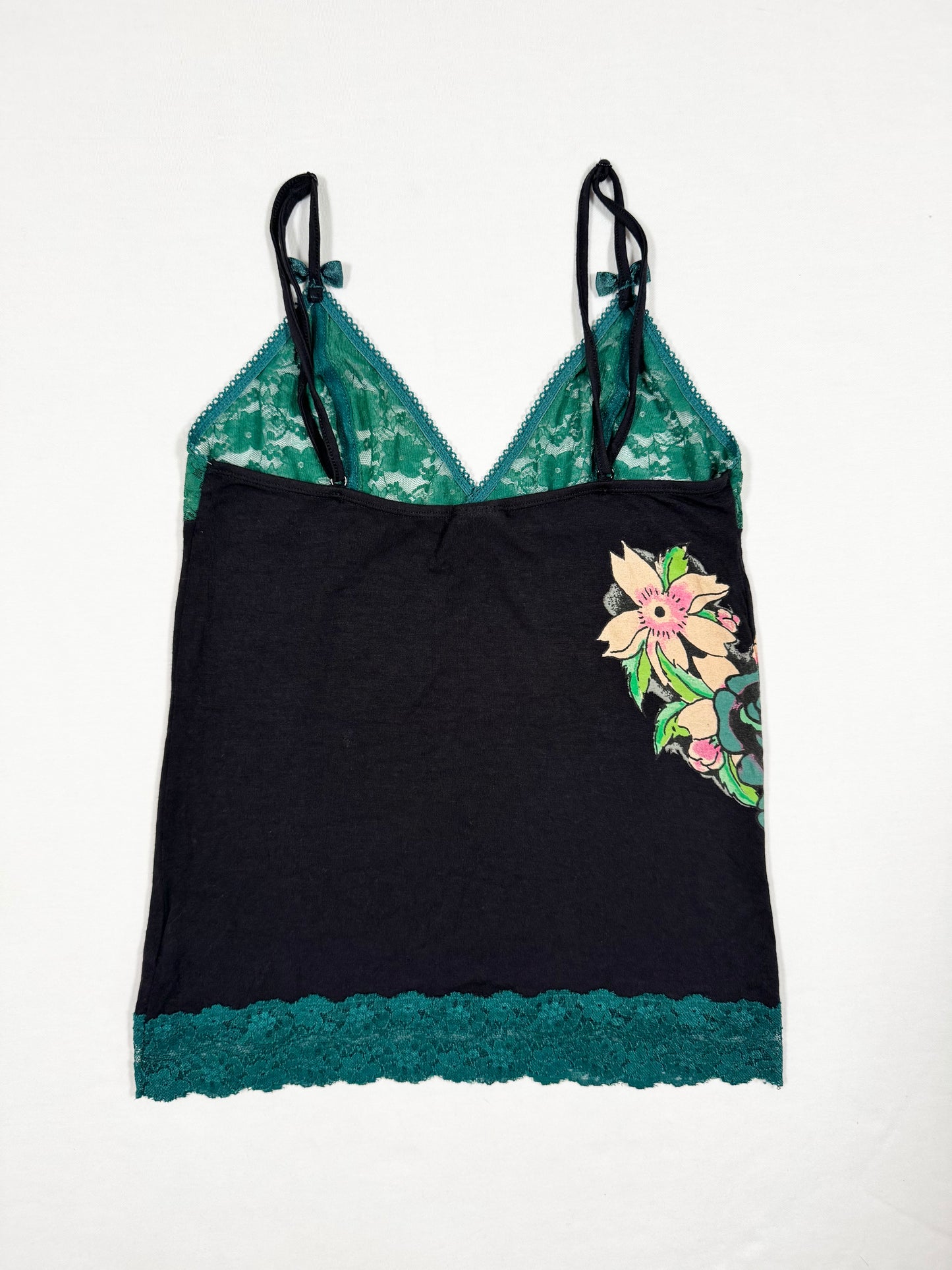 Ed Hardy Green Lace Cami ♡ Size S