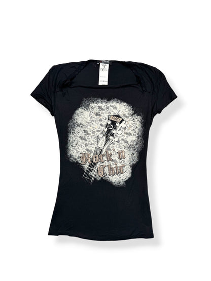 Morgan De Toi “Rock n Chic” Tee ♡ M