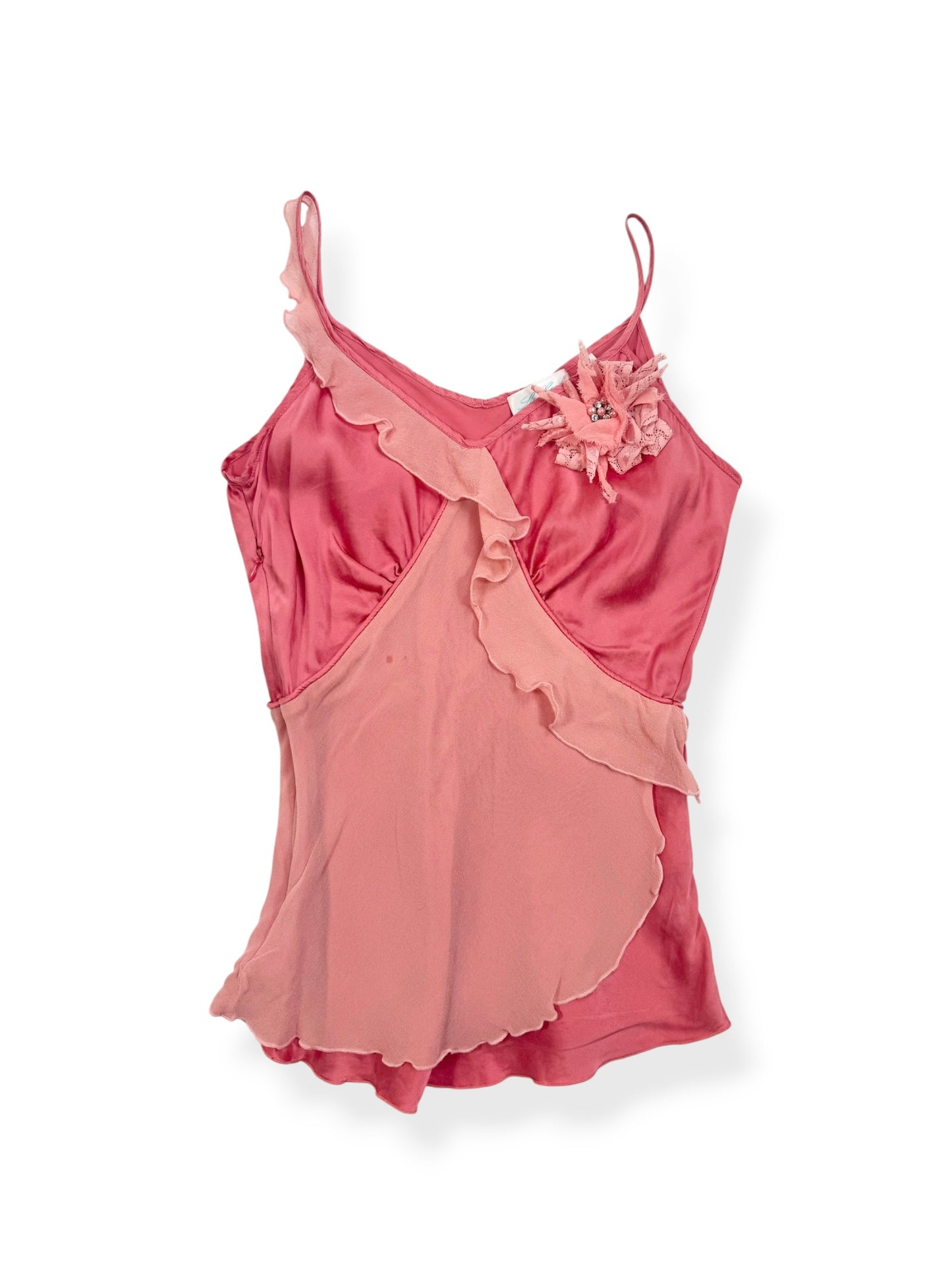 Pink Silk Fairy Cami ♡ XS/S