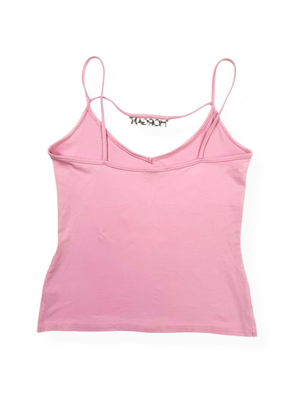 Morgan De Toi Pink Logo Charm Cami ♡ S