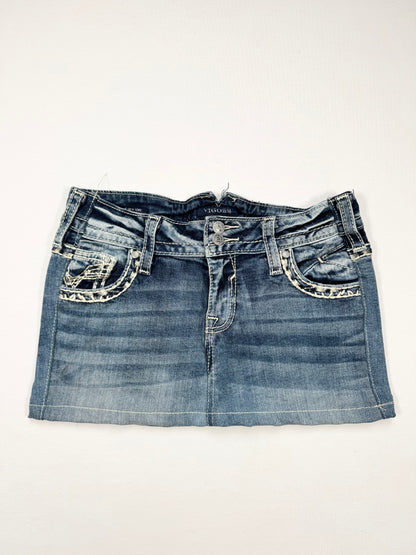 Vigoss Denim Mini Skirt ♡ S