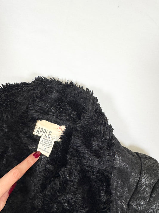 Cropped Moto Jacket