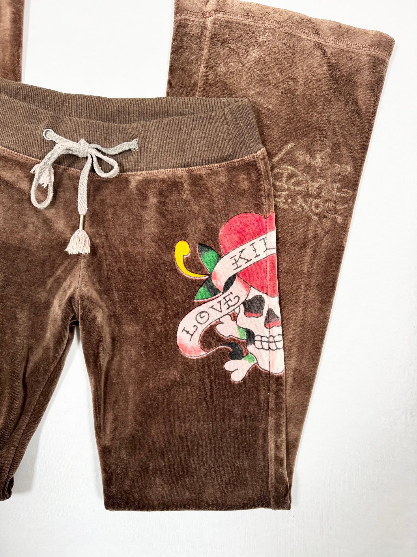 Brown Ed Hardy Tracksuit