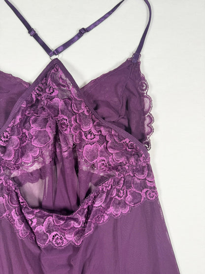 Purple Lace Bust Camo