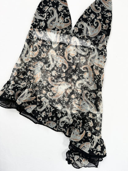 Paisley Halter Cami ♡ M