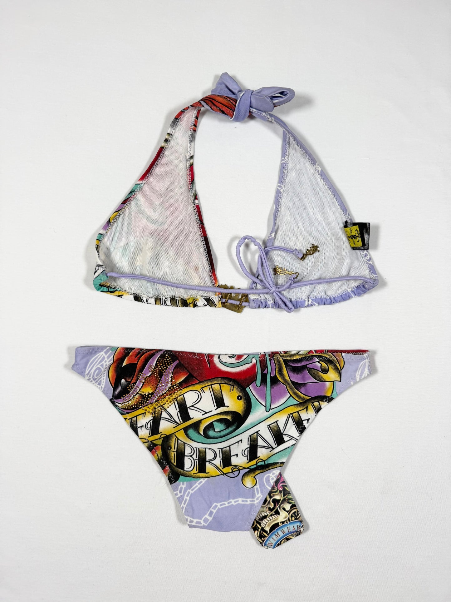 Purple Christian Audigier Bikini ♡ Size S
