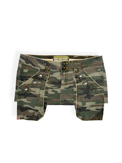 Miss Me Camo Mini Skirt ♡ Size M