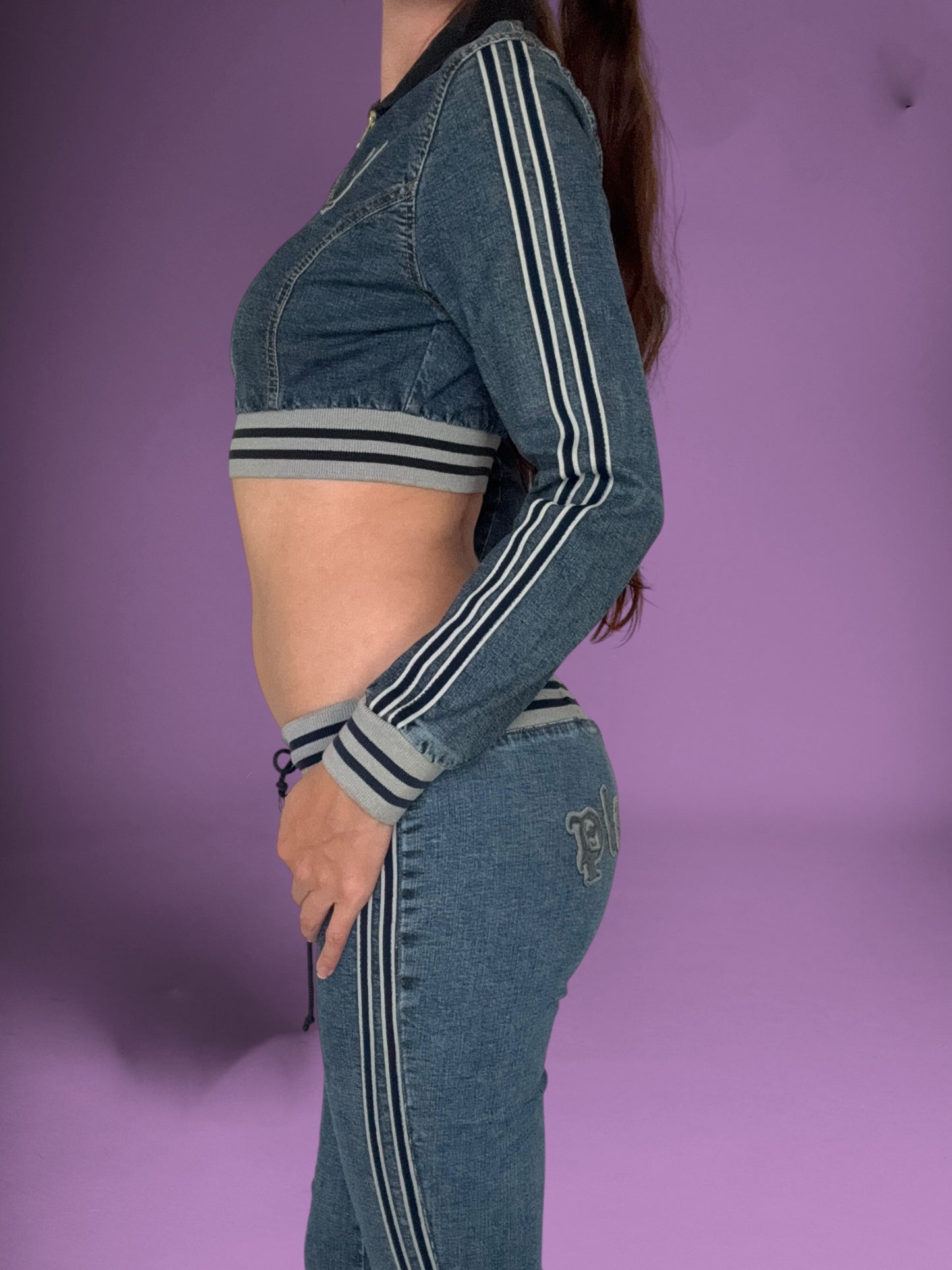 Playboy Sporty Jeans & Jacket Set ♡ S