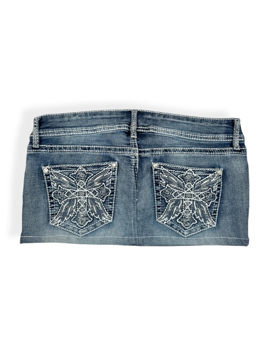 Cross Mini Skirt ♡ Size L