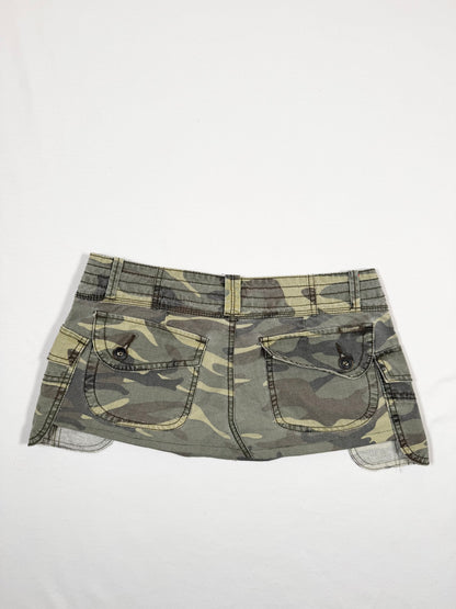 Union Bay Camo Micro Skirt